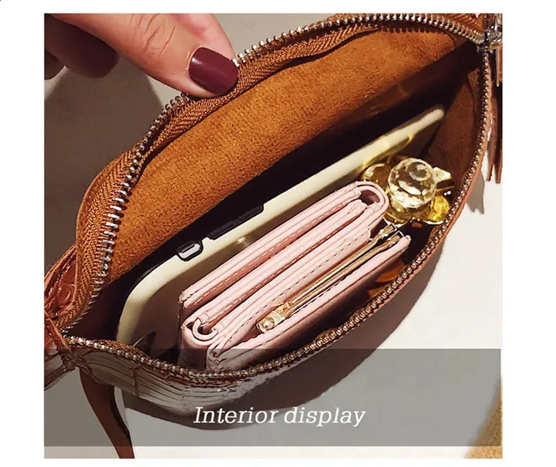 Leder Brusttasche Fanny Frauen Tasche Kleine Bum Taille Gürteltaschen Casual Phone Pack Mode Brieftasche c101 240829_voghion.com