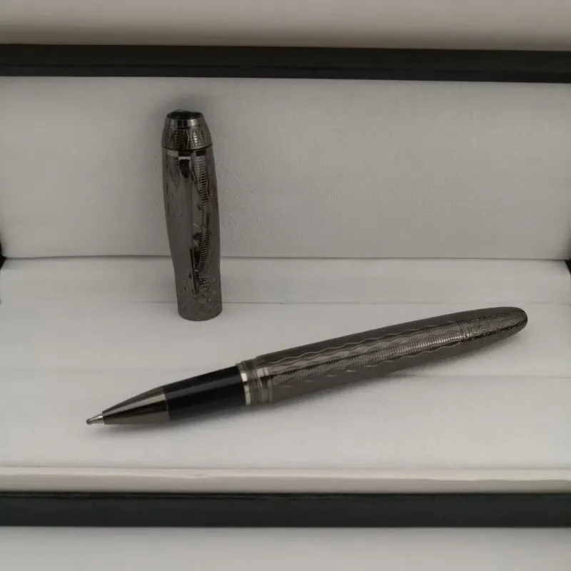 wholesale Wholesale Luxury Monte Black Resin And Crystal Star Roller Ball Pen / Ballpoint Pen / Fountain Pen Business Office Stationery Gift B0035_voghion.com
