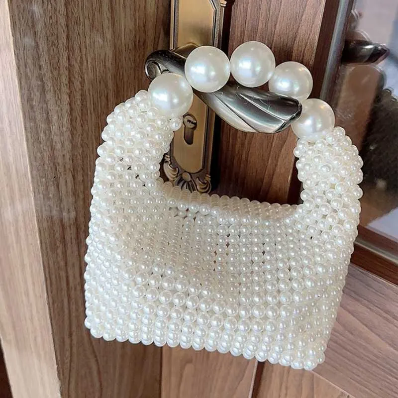 Perlengewebte Geldbörsen und Handtaschen für Damen mit Perlen, für Abendveranstaltungen, Partys, Urlaubsgeldbörse, C241211_voghion.com
