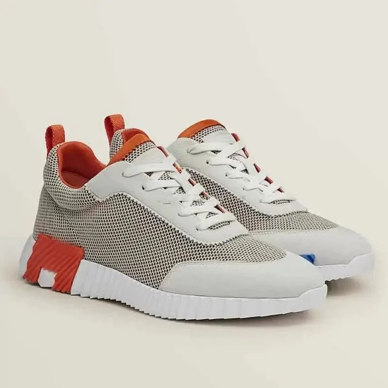 til mænd kvinder træningssko udendørs grøn sort afslappet designersneakers løbe dame herre flade joggingsko med æske_voghion.com