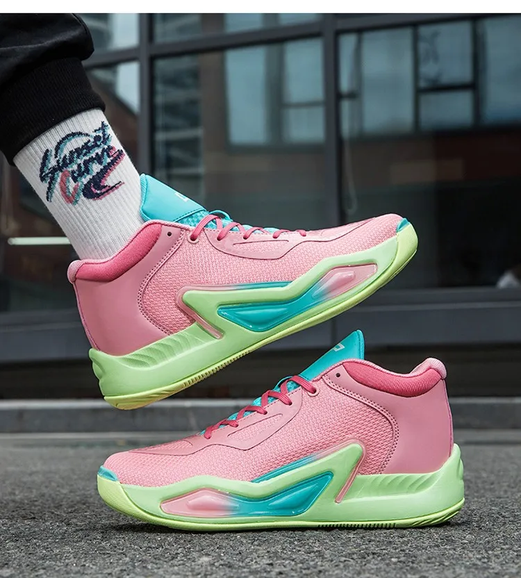 Pink Fashion Cool For Brands 2023 Basketball Shoes Men Athletic Shoe Designer Gym Sneakers Womens Trainers_voghion.com