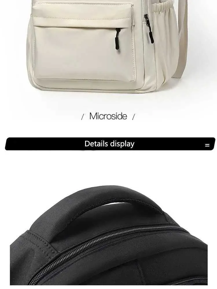 Rucksack Für Damen Und Herren Einfarbiger Laptop Rucksack Freizeit_voghion.com