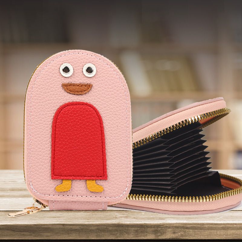 2024 neue Pinguin Orgel ID Karte Set Lagerung Tasche Mode Kleine Wind Null Brieftasche_voghion.com