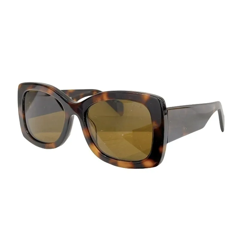 Symbole Sonnenbrille für Herren SPR06Y Quadratischer schwarzer Rahmen Lila Gläser Modische Sonnenbrille für Damen Casual Outdoor UV400 Mit Etui_voghion.com