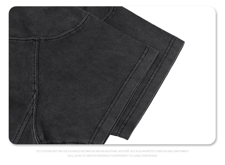 MERCURY SUP Herretøj | 2024 Forår/Sommer Nyheder Trendy Mærke High Street Struktur Splicing Craft Vaskede Gamle Shorts_voghion.com