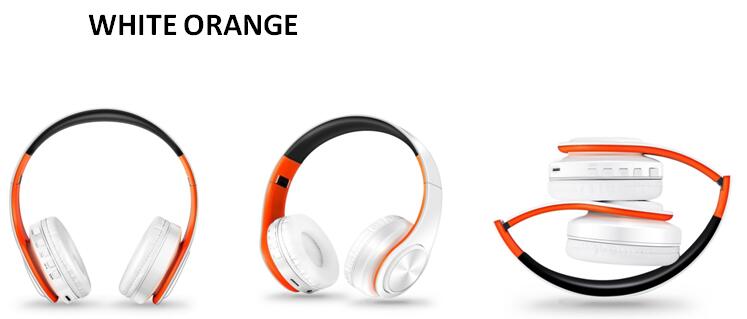 Ακουστικά Ακουστικά Bluetooth Ακουστικά Ασύρματα ακουστικά Στερεοφωνικά πτυσσόμενα αθλητικά ακουστικά Μικρόφωνο Handfree MP3 Player_voghion.com