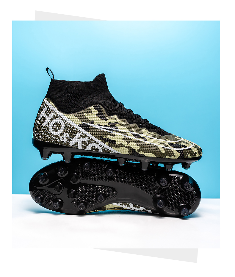 Scarpe da calcio per esterni da uomo nuove Scarpe da allenamento Scarpe da ginnastica ultraleggere con tacchetti da calcio Drop Shipping Light_voghion.com