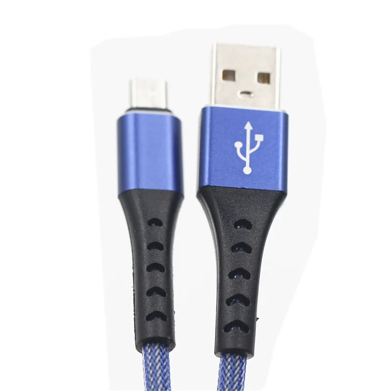 Micro Typ C Kabel 1m/3ft 2,4A Schnelle Lade Draht Für Samsung S20 Redmi Daten Handy USB ladegerät Kabel Mit Einzelhandel_voghion.com