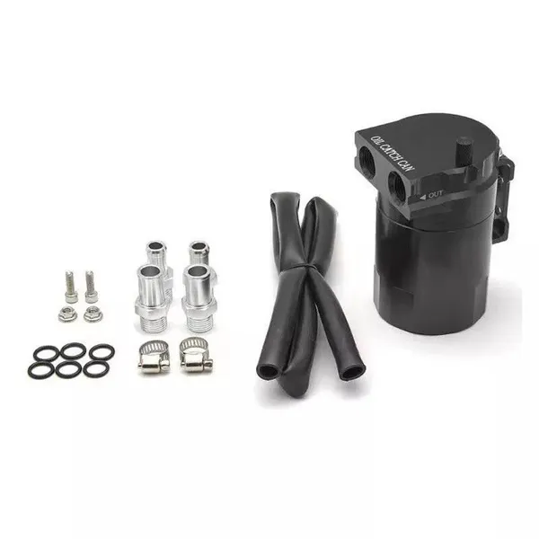 Aluminium Oil Catch Can Kit For Auto Engine Performance Upgrade_voghion.com