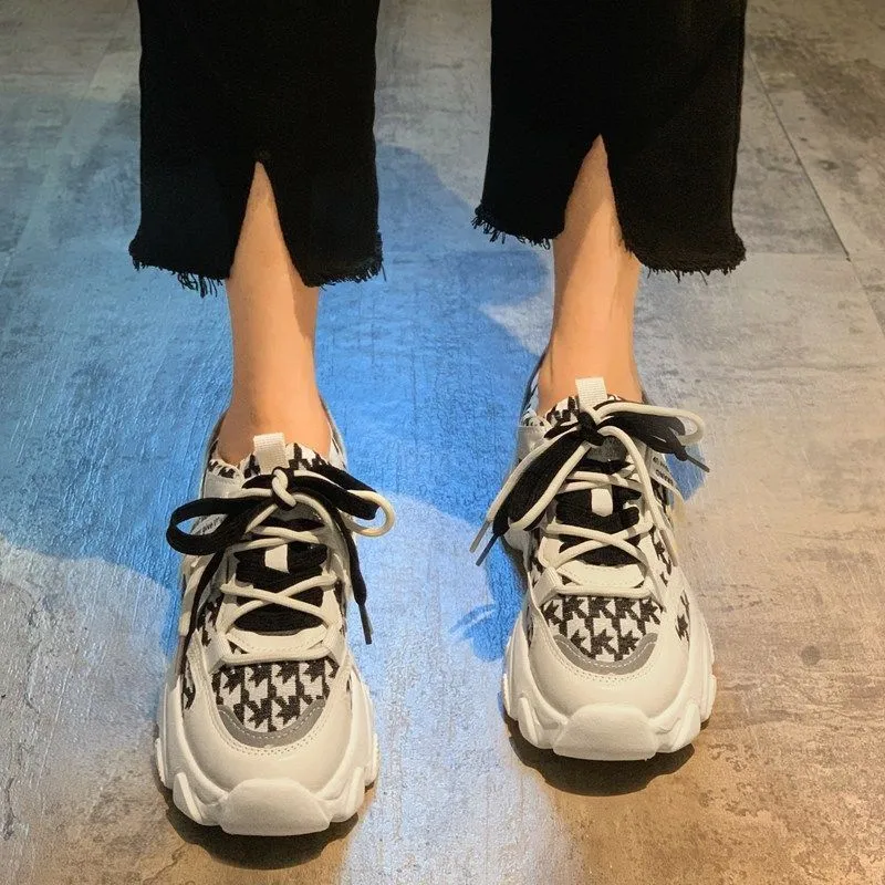 Women's Comfortable Breathable Running Shoes Lightweight Black_voghion.com