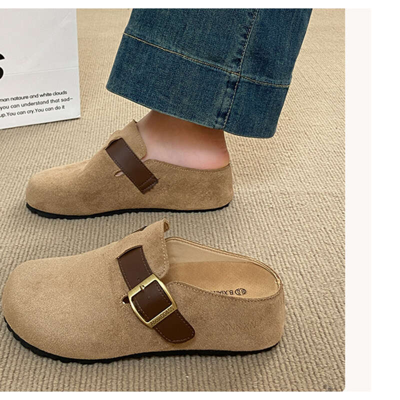 Women's Mary Jane Burkon Toe, Heightened, Versatile, Single Toe Loafers_voghion.com