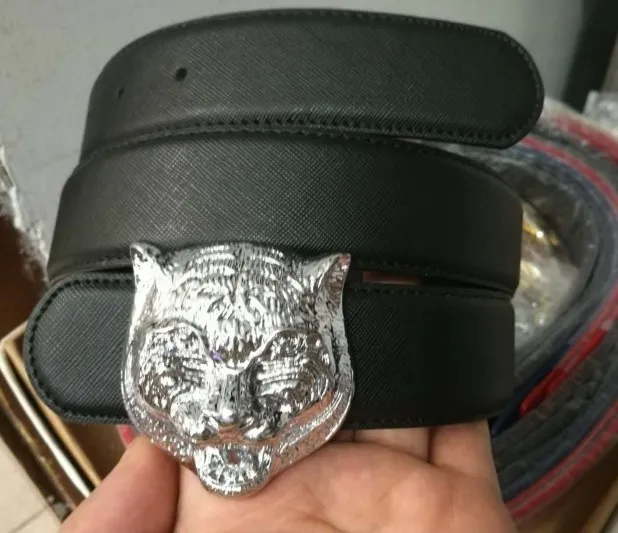 2018 Hochwertiger Marken-Designer-Modegürtel für kupferne Tigerkopf-Taillengürtel aus Rindsleder für Männer und Frauen_voghion.com