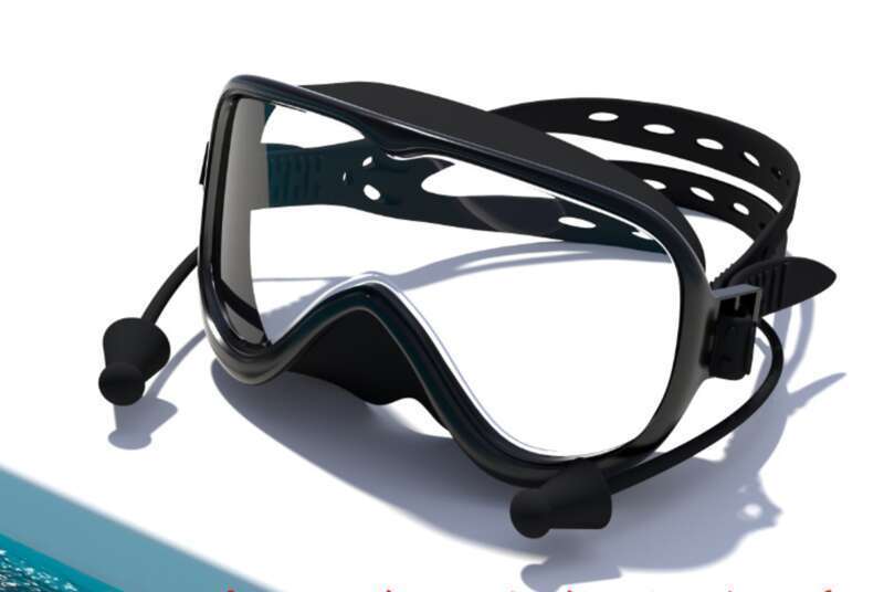 Swimming Enthusiasts Are Scrambling! Adult Large Format Swimming Goggles, Waterproof, Anti Fog, High-definition And Integrated Earplugs, Fantastic_voghion.com