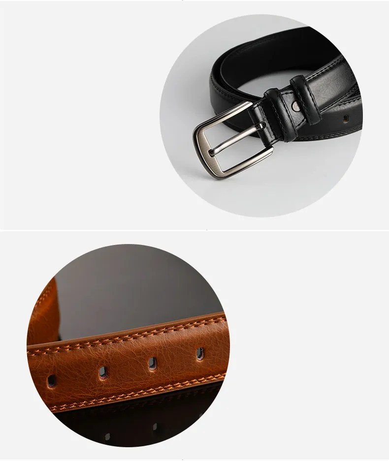 Ceintures 1pc Deepeel 3.7 110-130cm Hommes 2ème Cuir de vachette Homme Designer Business Ceinture Artisanat pour adultes Jeans_voghion.com