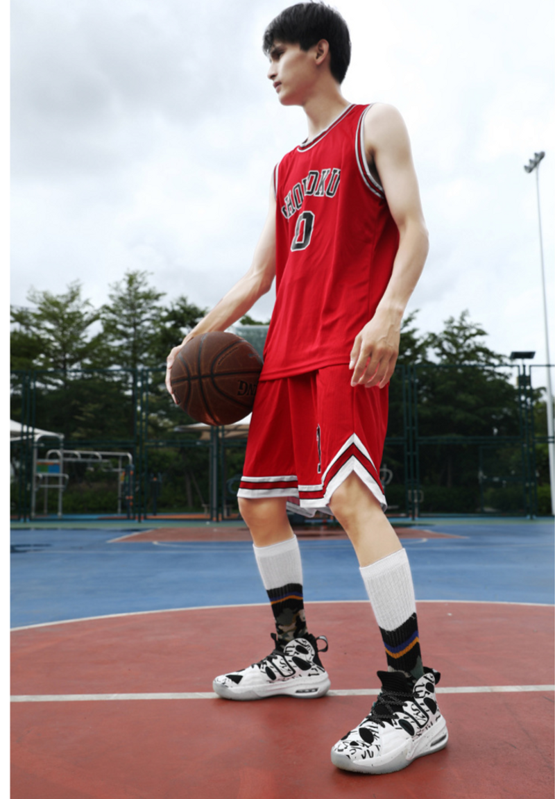 Pratici stivali da combattimento alti da basket Kobe, scarpe sportive antiscivolo resistenti all'usura, assorbimento degli urti da parte degli studenti_voghion.com