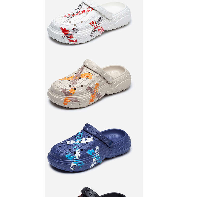 Heiße Sandalen, berühmt im Internet, weiche Textur und perforierte Schuhe für Herren_voghion.com