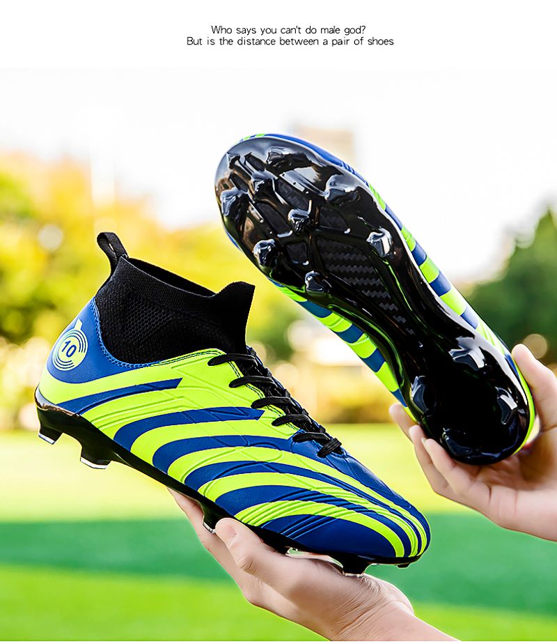 Neu Professionelle Männer Fußball Stiefel Futsal Rasen Fußball Stollen Gras Training Spiel Top Qualität_voghion.com