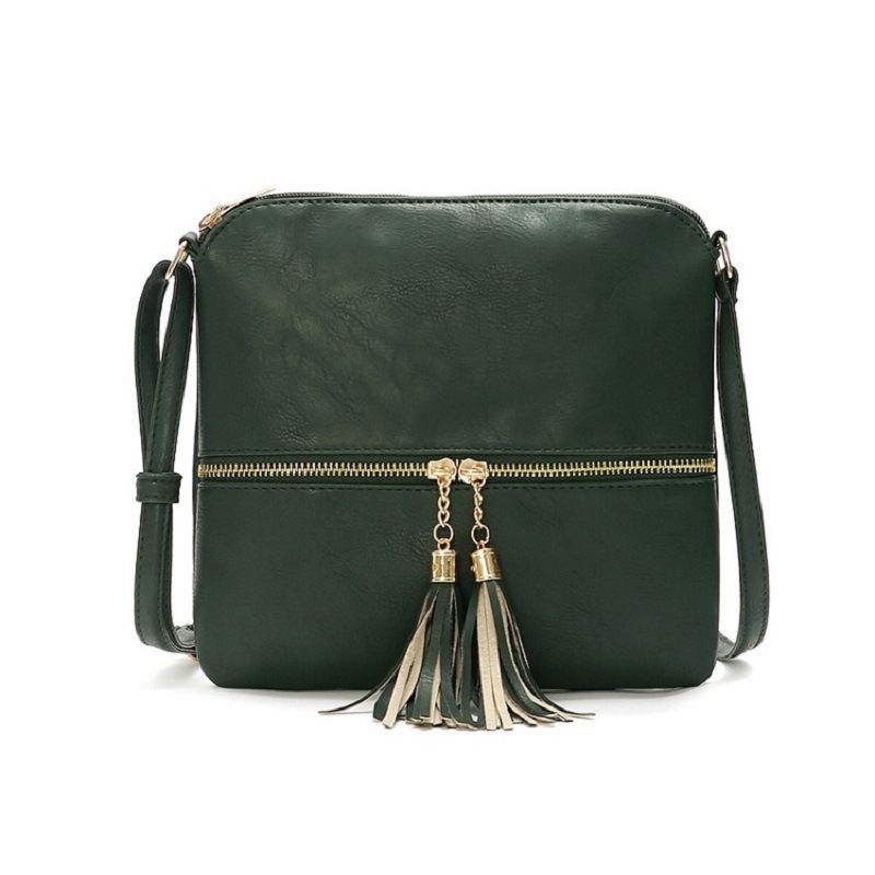 2023 Quaste Kleine Messenger für Frauen Trend Shell Weibliche Schulter Tasche Mode Kette Damen Umhängetaschen_voghion.com