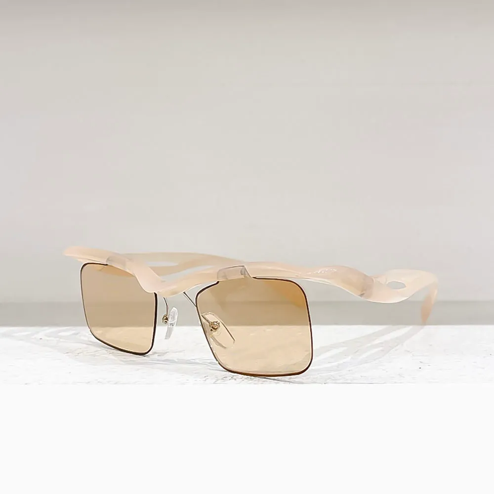 Sunglasses Square Men Outdoor Business Polarized Eyewear Gradient Lenses Unisex Higquality Fashion Glasses_voghion.com