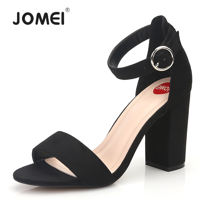 High heels fashion chunky sandals women's women's shoes simple snake print large size women's shoes