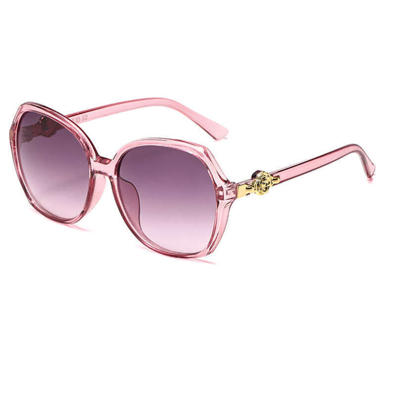 2025 New For Women With Advanced Sense, UV Protection, Square Round Face, Mother's Style, Red Gradient, Face_voghion.com