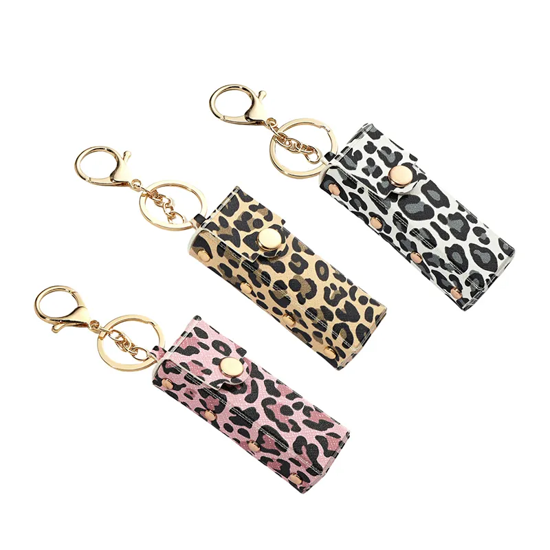 Pochette de rangement portable pour rouge à lèvres pailleté, porte-clés, mini sac de rangement pour femmes, cadeau, housse de protection pour rouges à lèvres de couleur unie_voghion.com