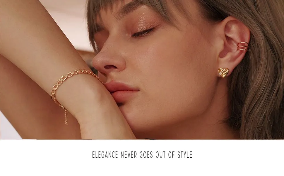 Braccialetti da donna di design con perline placcate in oro fatti a mano carini con diamanti taglio ovale e rotondo, catena di corda delicata_voghion.com