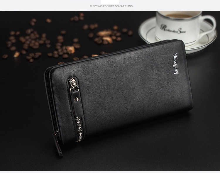 Ανδρικές τσάντες νέα δημιουργική τσάντα clutch ανδρικό πορτοφόλι με μακρύ φερμουάρ, κατασκευαστές τσαντών κινητού τηλεφώνου χονδρικής Tide_voghion.com
