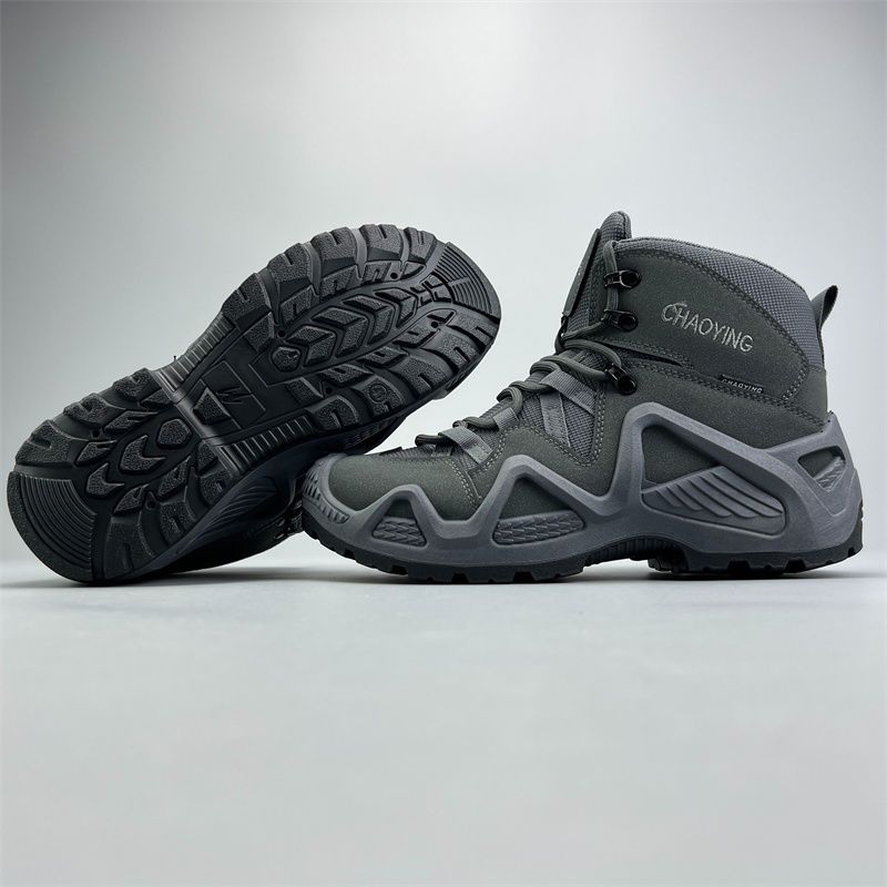2024 New Men' High Quality Thick Bottom Wear reitant and Odorou Mountaineering Shoe Outdoor Hiking Battlefield_voghion.com