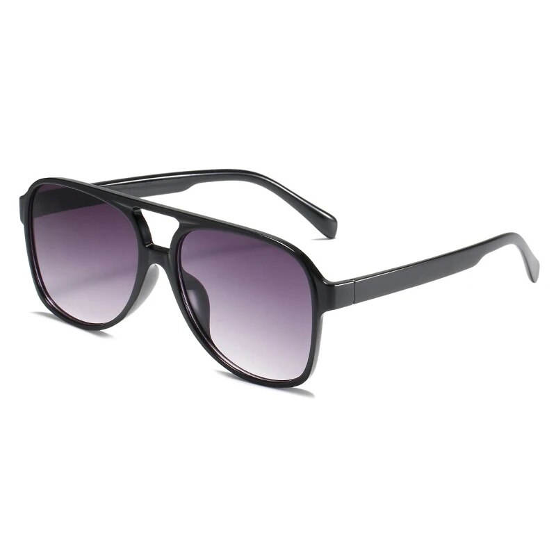 HOT SALE Pilot Sunglasses Men Women Vintage Oversized Aviator Sun Glasses Unisex Fashion Black Driving Shades UV400