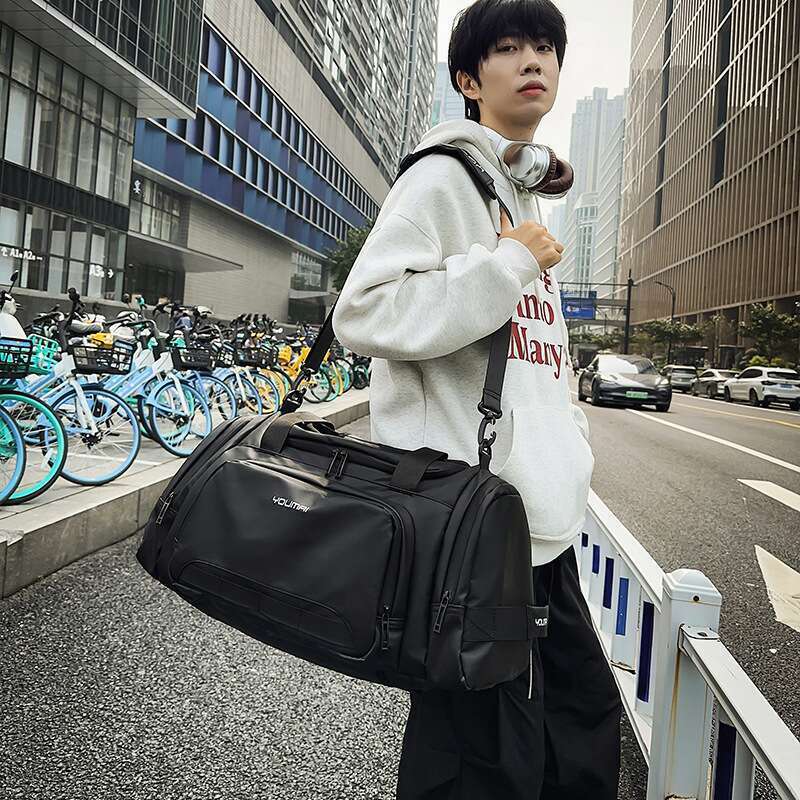 Handbag, Large Capacity Travel Bag, Men's And Women's Travel Luggage Bag, Backpack, Fitness Backpack_voghion.com