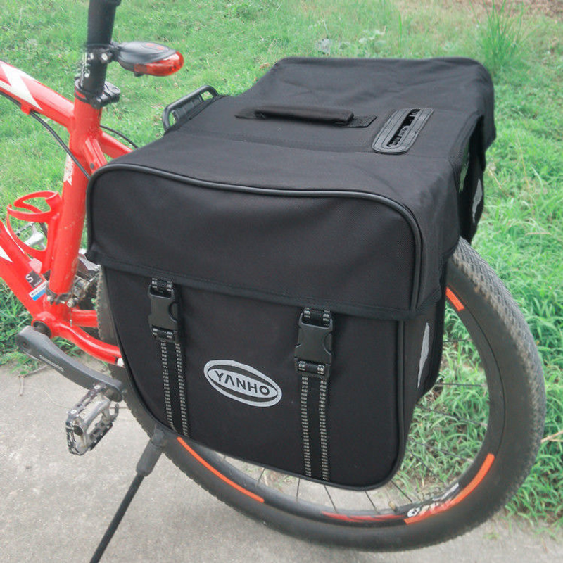 Bicycle Backpack, Waterproof Mountain Bike Shelf Rainproof Lare Capacity Ridin Camel Ba, Bicycle Rear Tail Support_voghion.com