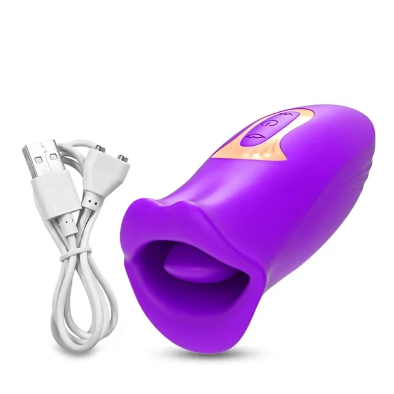 Zungenvibrator Für Intensive Klitorisstimulation Für Frauen_voghion.com