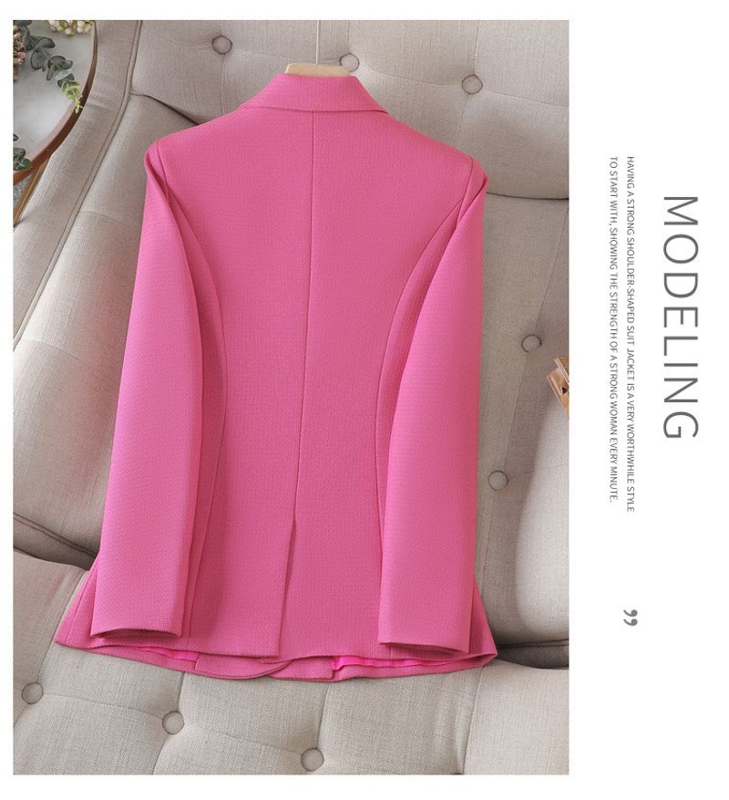 Abbigliamento donna Giacca britannica per donna autunno nuovo stile vita piccola temperamento professionale formale abito corto_voghion.com