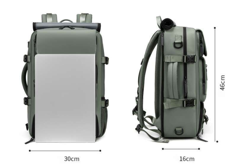 Good Travel Partner! Men's Outdoor Travel Backpack, Diagonal Luggage, Women's Backpack For Intimate Companionship_voghion.com