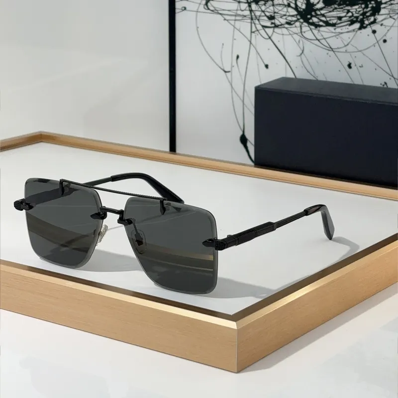 Classic Men's Sunglasses Retro Designer Style Full Frame Eyewear_voghion.com