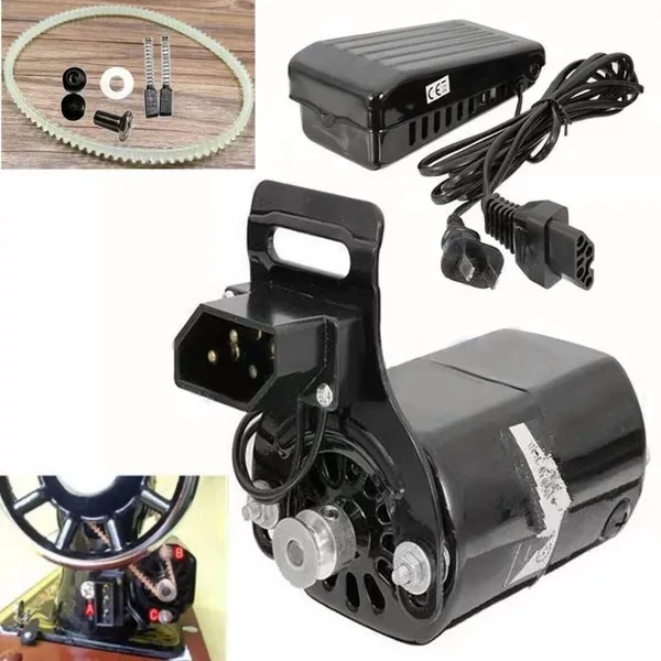 Sewing Machine Motor With Foot Control High Speed 8000rpm_voghion.com