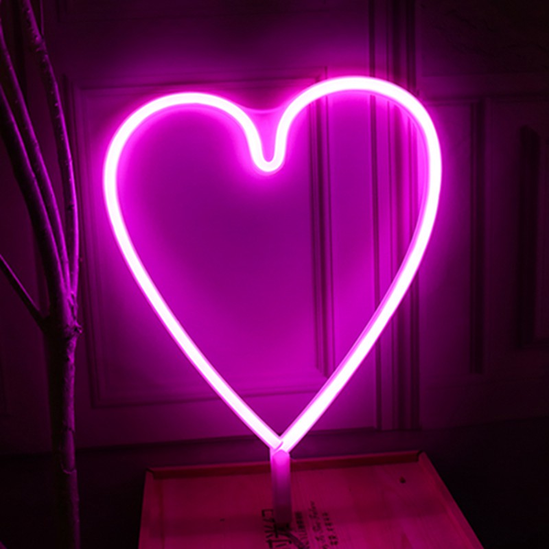 Led neoonvalgusmärk Kuu täht öövalgus jõulupulmapidu püha lastetuba kodukaunistused neoonlamp_voghion.com