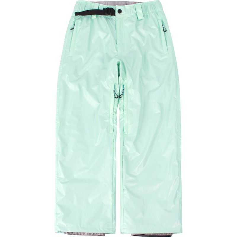 New ski men loose veneer waterproof windproof breathable warm snow pants women's outdoor skiing equipment_voghion.com