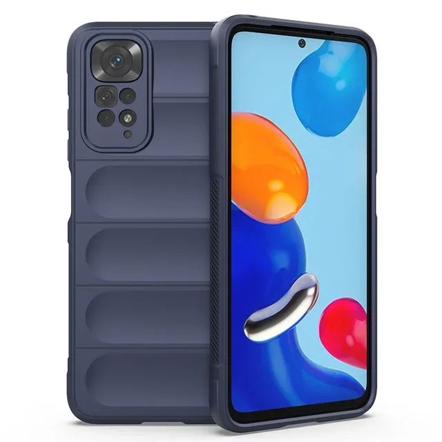 Anti-slip Bump Step Case for Xiaomi POCO F6 X6 Pro X5 F5 C65 C55 F4 F3 M4 X4 Cover Armor Skin Matte Shockproof Soft_voghion.com