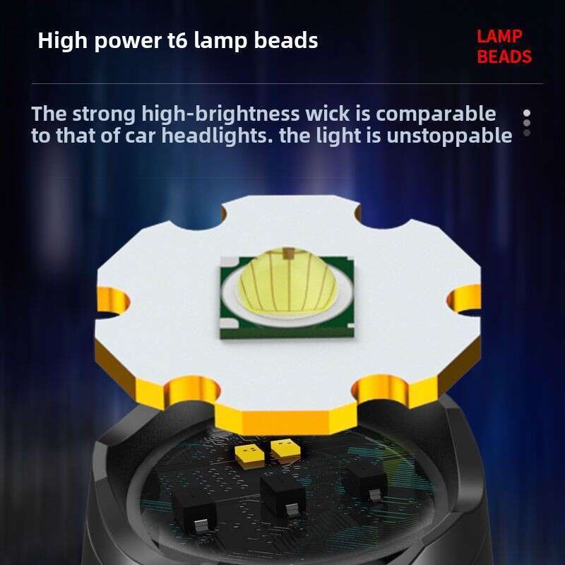 Mini Portable Rechargeable Flashlight For Outdoor And Home Use With Strong Light And Long - Range Shooting_voghion.com
