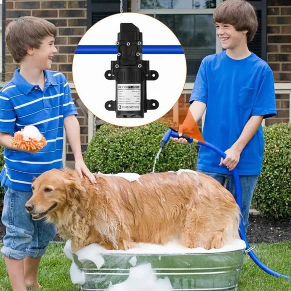Pompe à eau électrique à membrane pour jardin camping et lavage_voghion.com