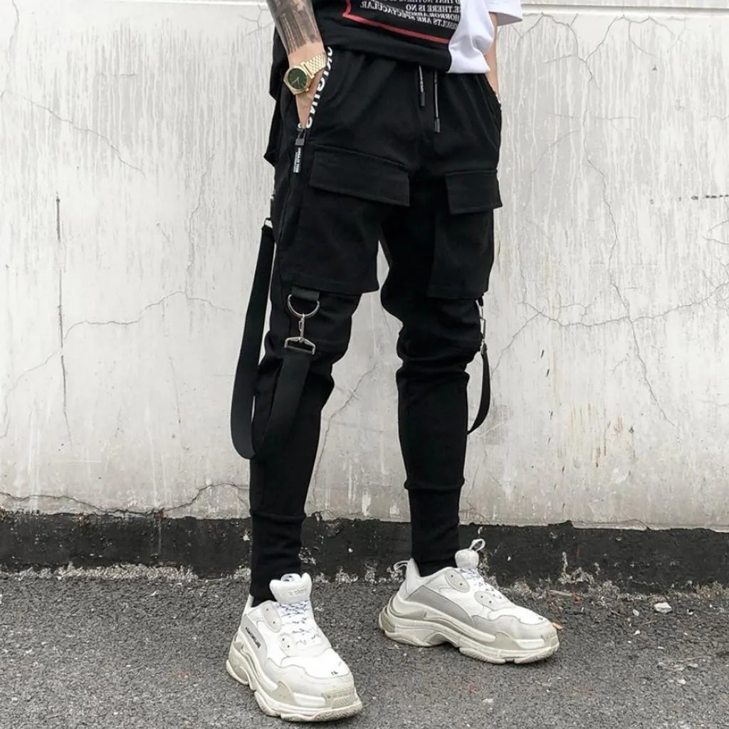 Herren Jogger Freizeithose Mit Seitentaschen Für Den Alltag_voghion.com