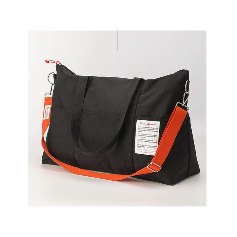Borsa da viaggio coreana da uomo, borsa da viaggio di grande capacità, tracolla, materiale in nylon antispruzzo_voghion.com