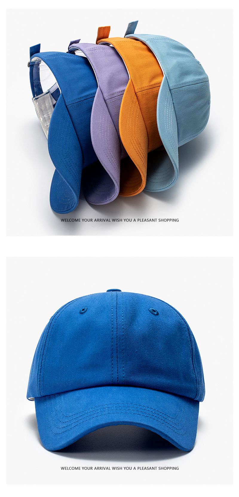 Unisex Soft Top Outdoor Sports Uomo Cotone Semplice All Match Viso Piccolo Traspirante Berretto da Baseball Donna_voghion.com