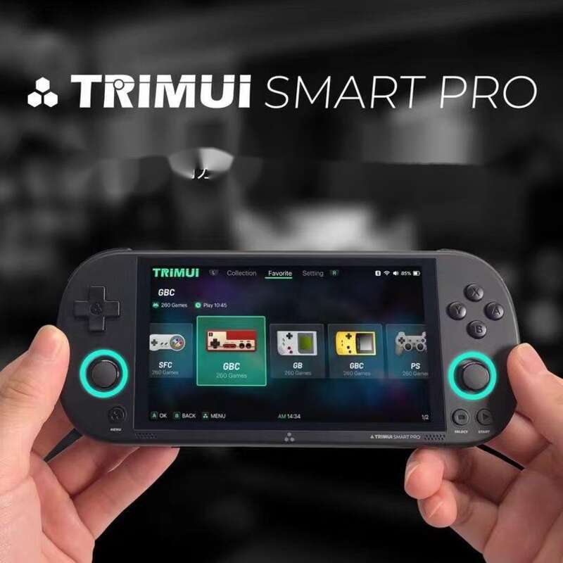 【Energiebesparing Optimalisatie】 TRIMUI SMART PRO 2025 Nieuwe Game Console Open Source Palm Memory Nostalgische PSP_voghion.com