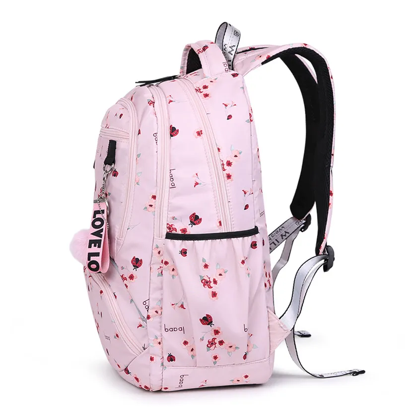 Kids Waterproof For Girls School Bags Children Backpacks Schoolbag Cute Ballon Printing Laptop Backpack_voghion.com
