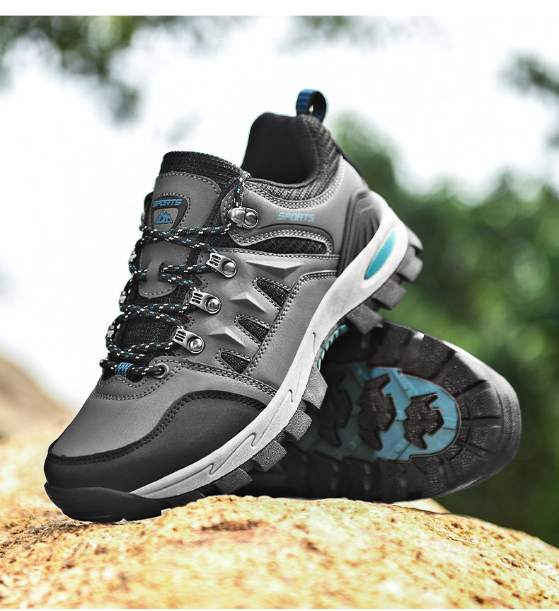 Herren Wanderschuhe Low Top Rutschfest Und Verschleißfest_voghion.com
