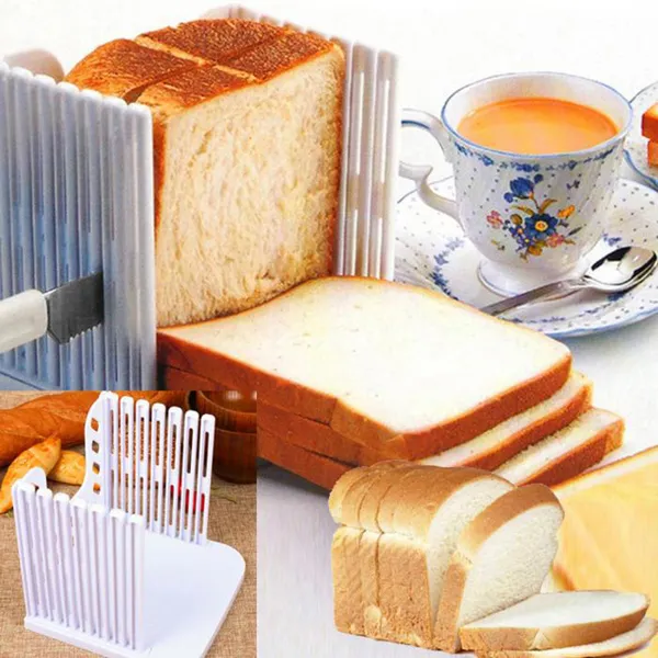Guide de coupe pour pain avec épaisseur réglable pour cuisine_voghion.com