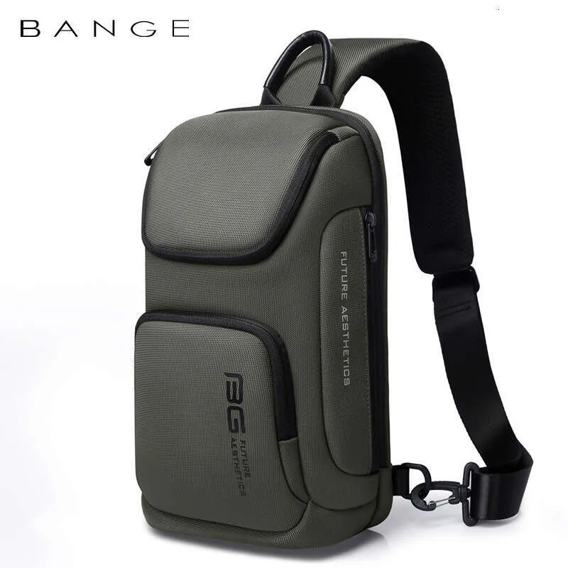 Large Capacity Men's Messenger Ultralight And Portable Multi Pocket Waterproof Backpack Travel Chest Bag For Ipad_voghion.com